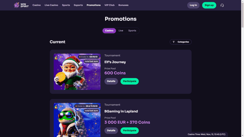 WinSpirit Gambling Enterprise Review